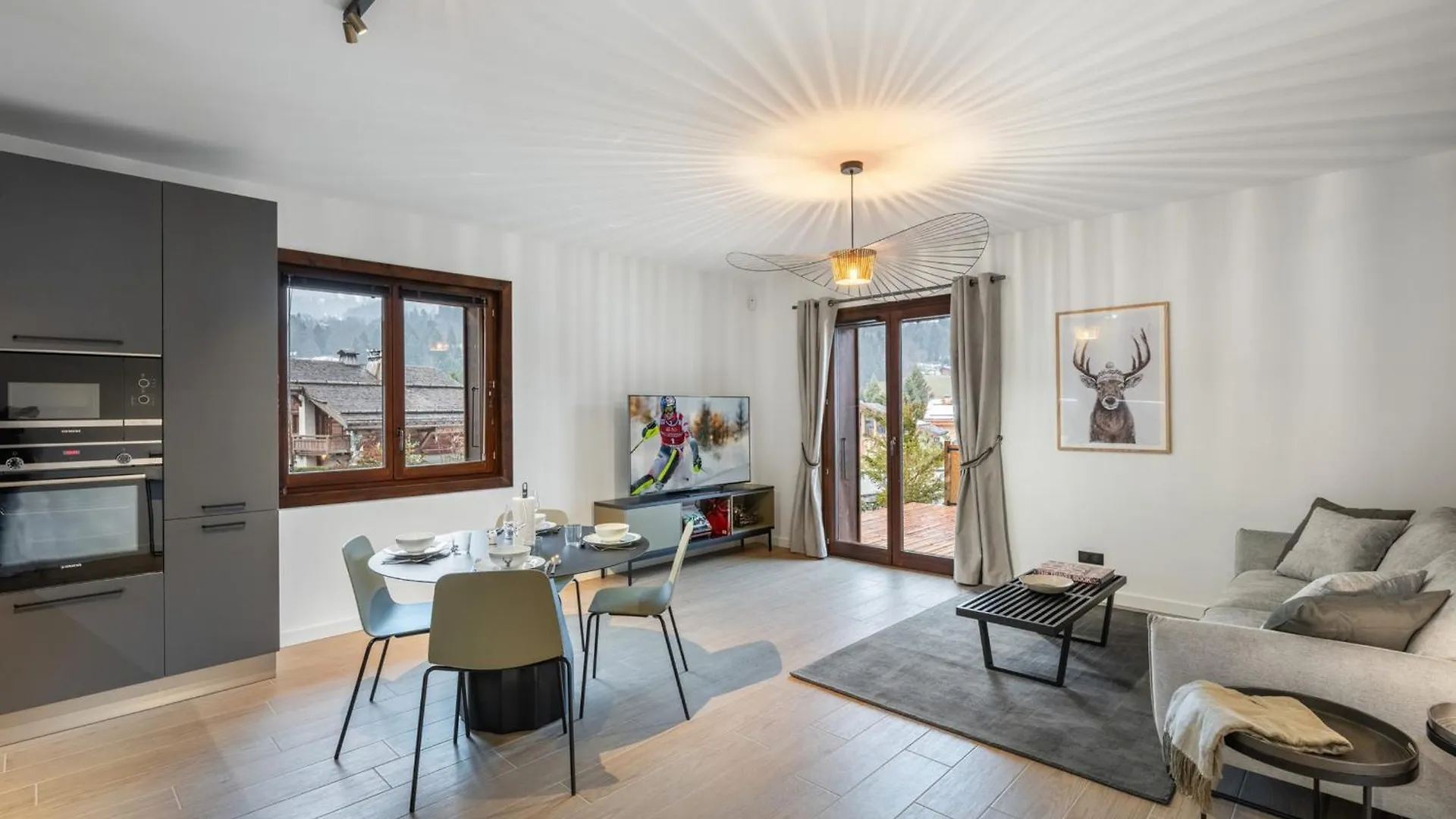 Appartement Proche Pistes Avec Jardin, Parking, Casier A Ski - 5 Min A Pied Du Centre De Megeve - Fr-1-569-138 Fransa